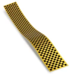 Top Flite Top Flite Trim MonoKote Checkerboard Black & Yellow