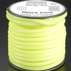 Dubro Dubro Silicone Fuel Tubing, Yellow (PER FOOT)